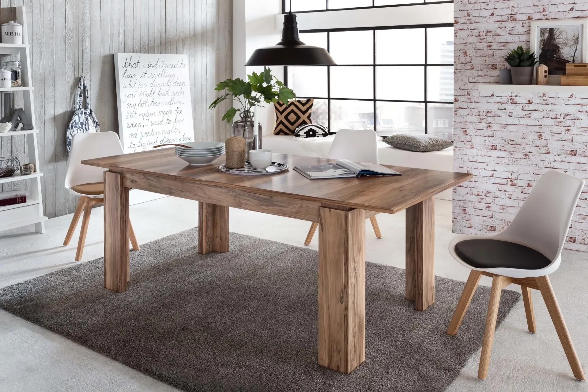 [UNIVERSAL-TABLE] TABLE A MANGER A RALLONGE UNIVERSAL