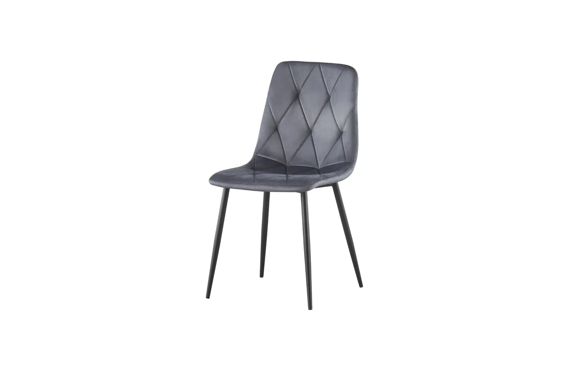 [CHAISE-GRIS-583] CHAISE GRISE EN VELOURS