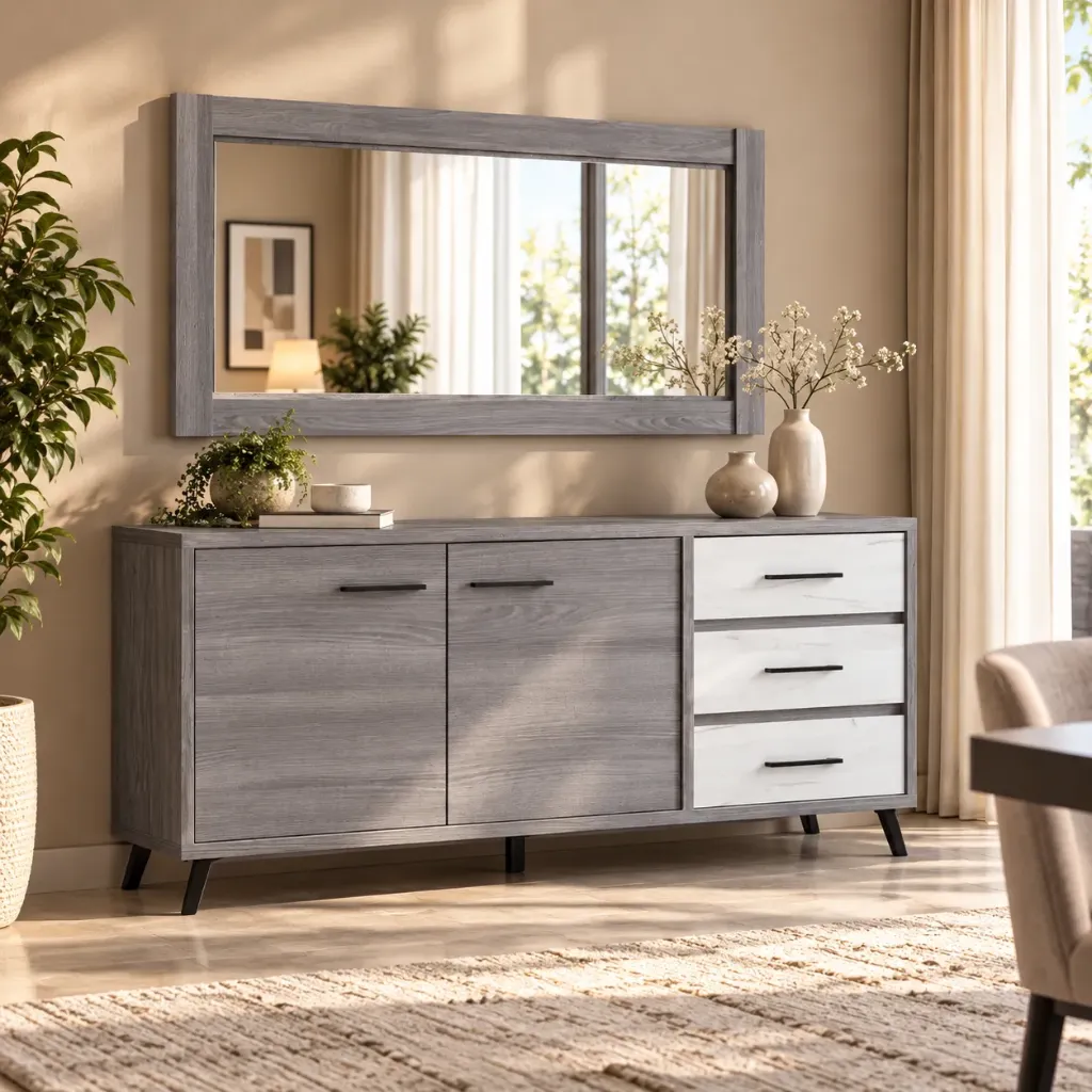 WIVA ENFILADE AVEC MIROIR