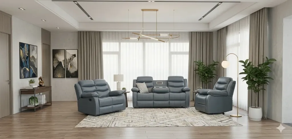 [RELAX-GRIS] SALON RELAX 1+2+3 RELAX GRIS