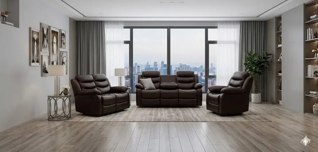 [RELAX-MARRON] SALON RELAX 1+2+3 MARRON