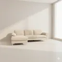 CANAPÉ D'ANGLE BEIGE KAVEAH