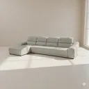 CANAPÉ D'ANGLE BEIGE 2435