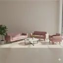 CANAPÉS ROSE 1+2+3 IB830B