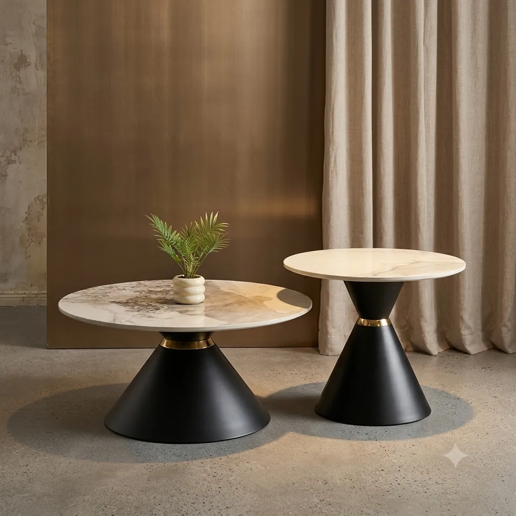 [A42-TB] Table Gigognes Duo Kone