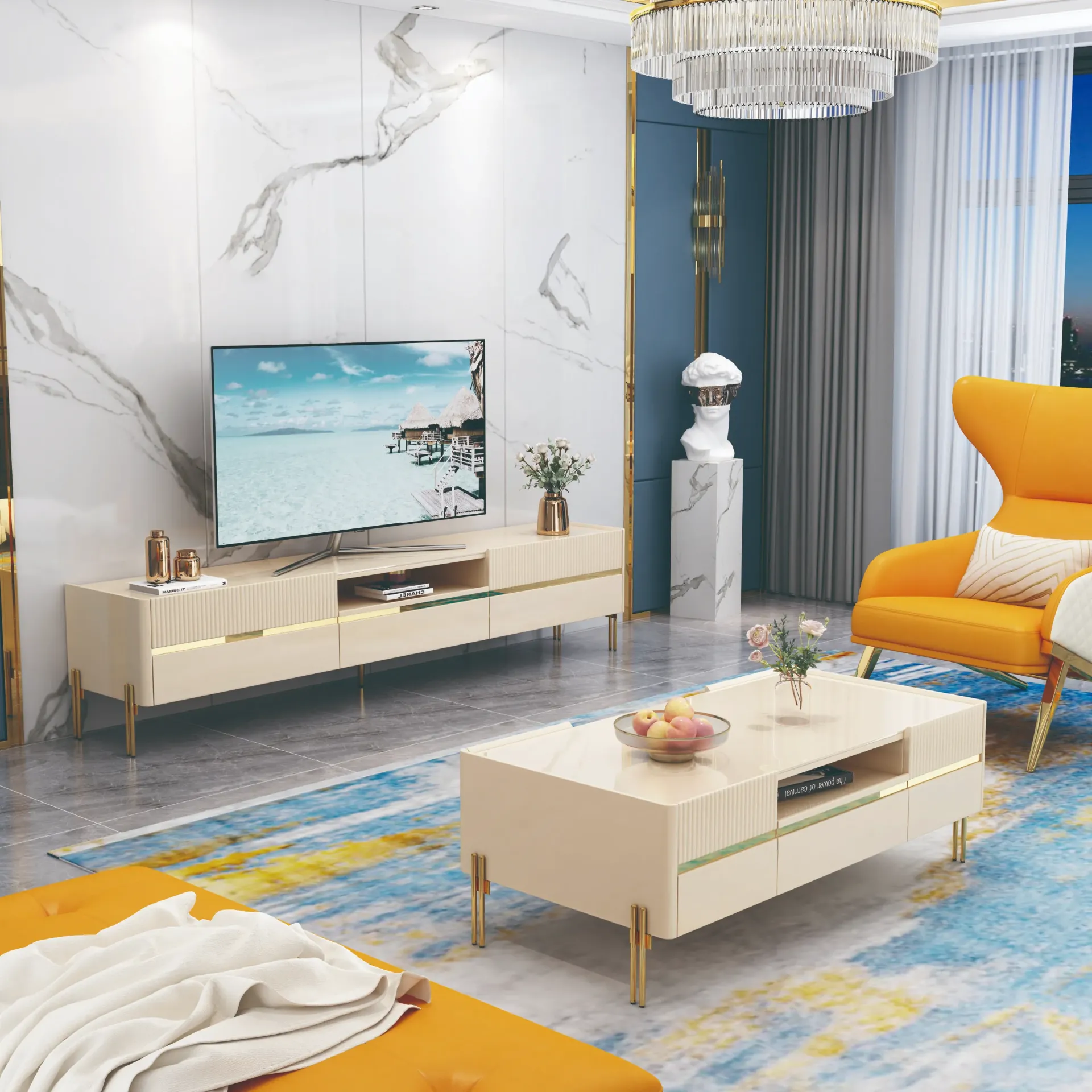[92376-TB] Table basse - Collection Alya