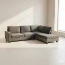 CANAPÉ D'ANGLE GRIS XL1608