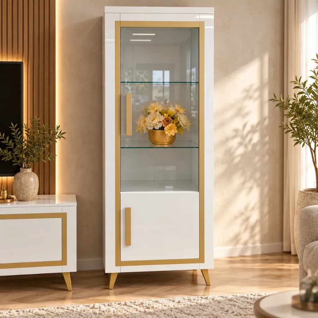 [GOLD-VIT1PD] VITRINE GOLD 1P (droite)