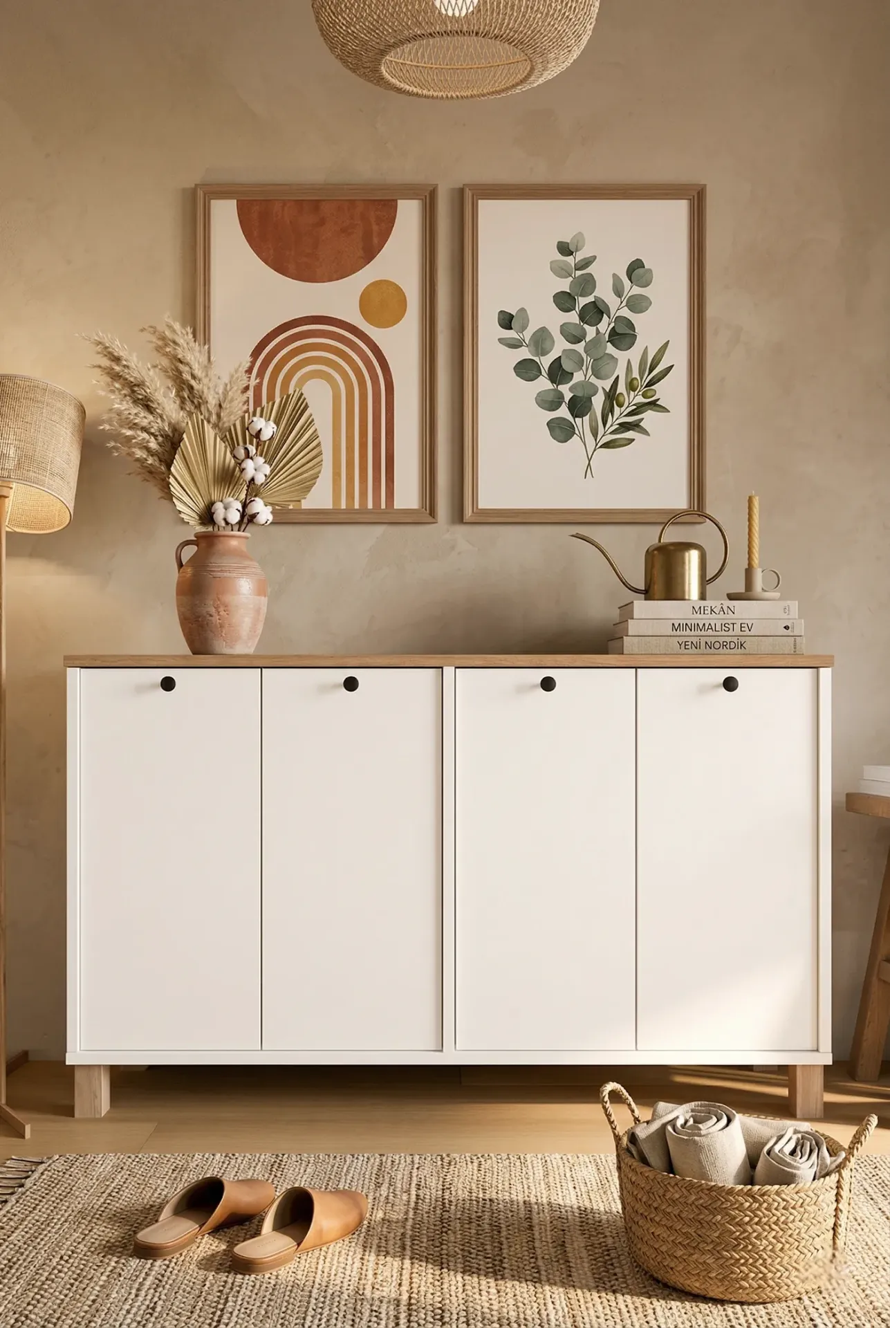 [BUFF-ND2-SW] Malmö - Buffet Blanc et Chêne