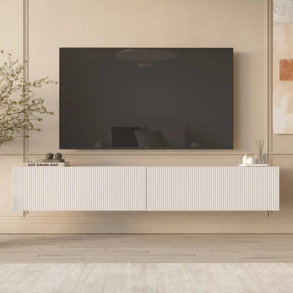 [LN2-W-TV] Table TV Sakura (Gris)