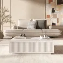 Sakura Blanc - Table Basse