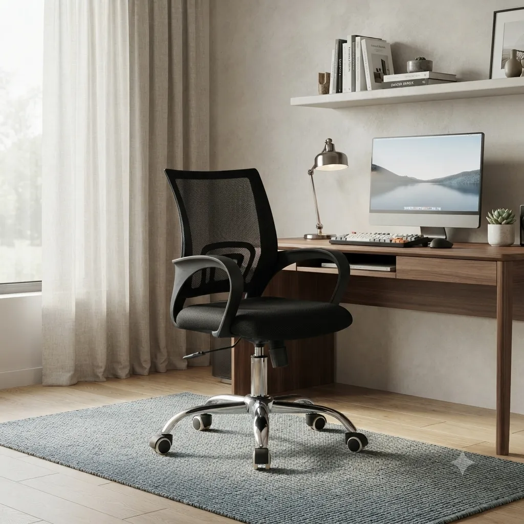 SAM - CHAISE DE BUREAU NOIRE