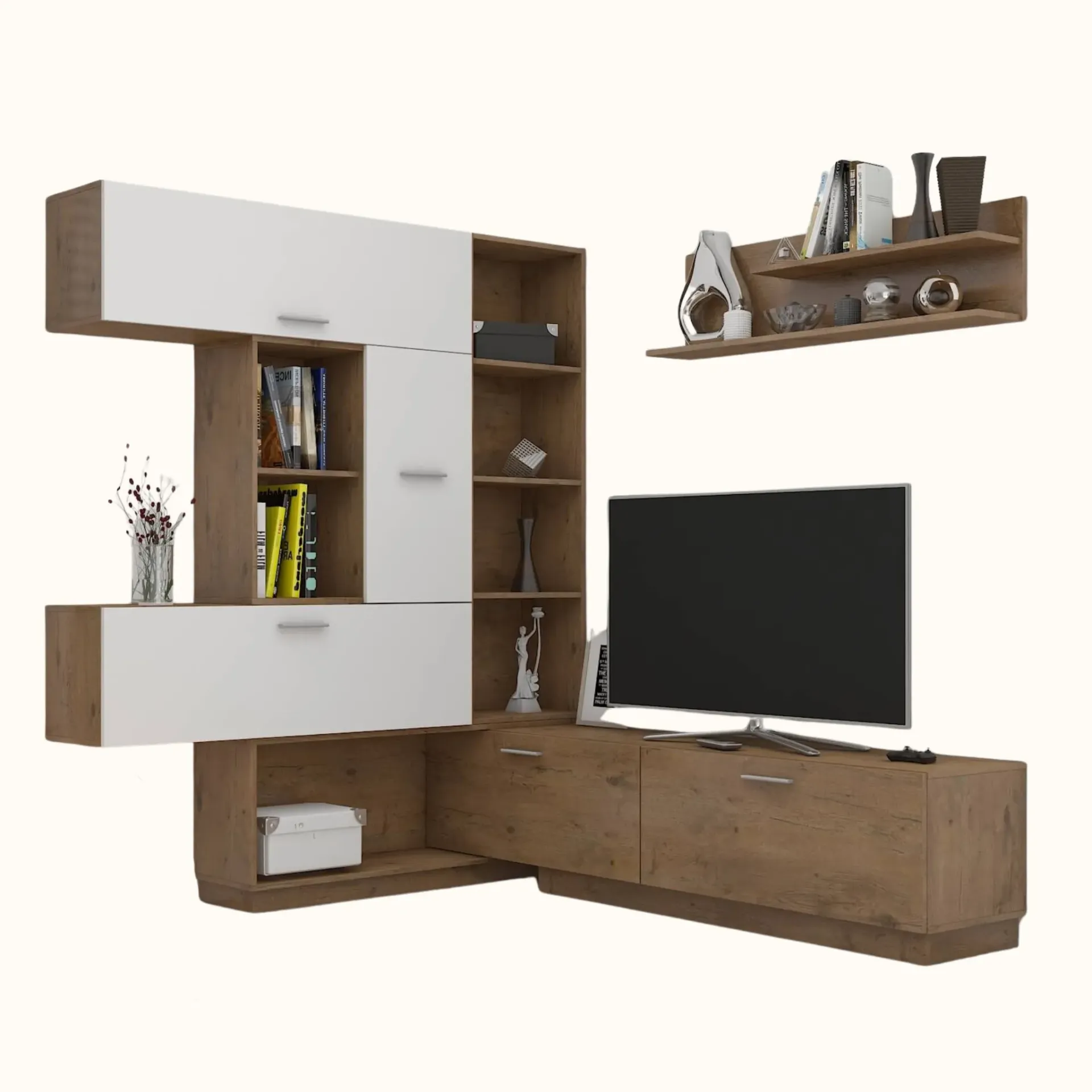 [MC-TTV-001] LIVING TV EN BOIS VARIO 