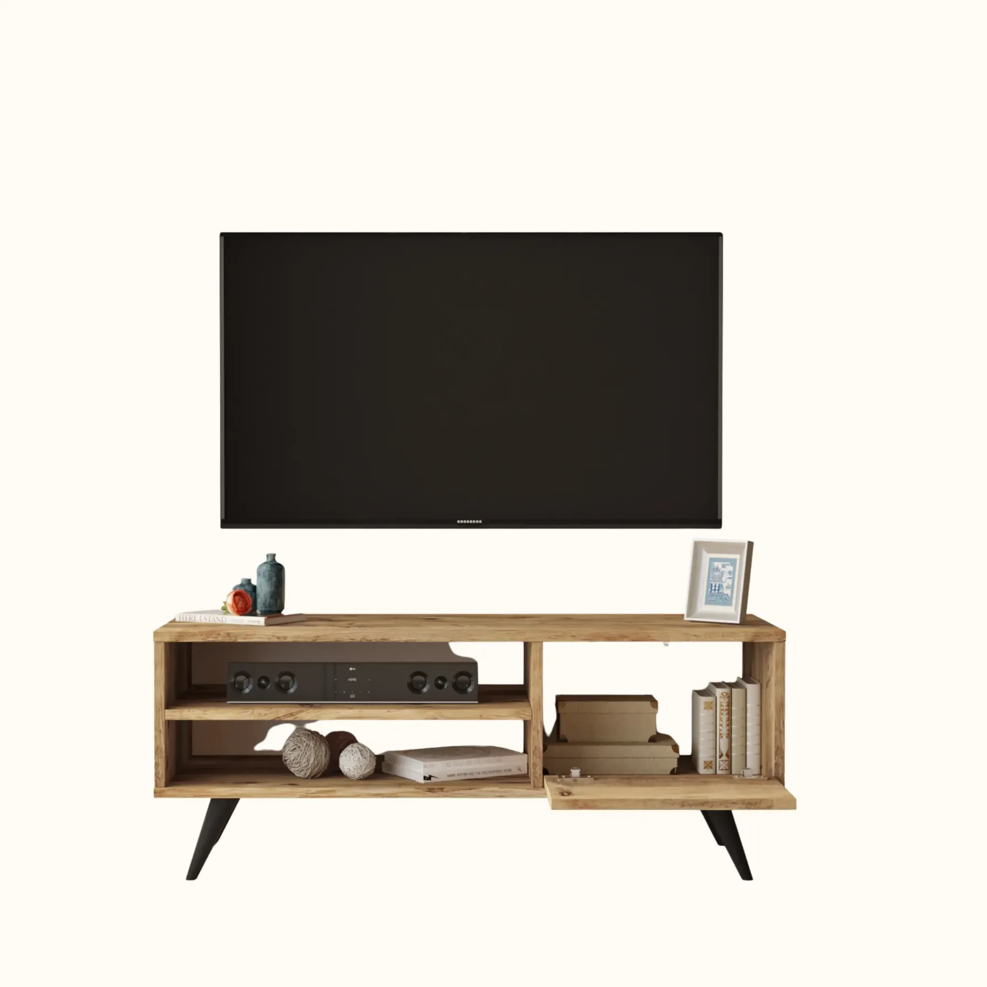 TABLE TV EN BOIS CD1-A