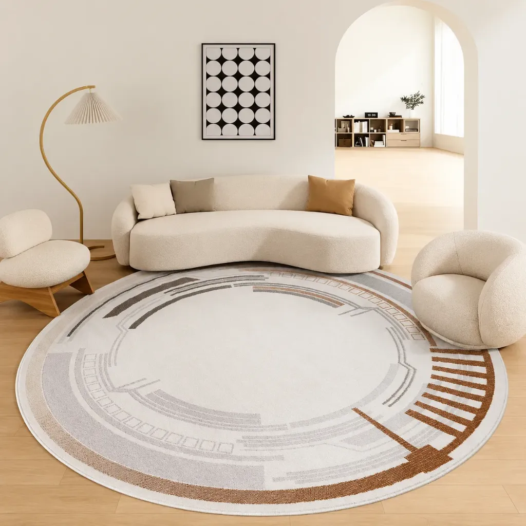 [MOQ-KMS03] NOVA - Tapis ovale moderne 160x160cm