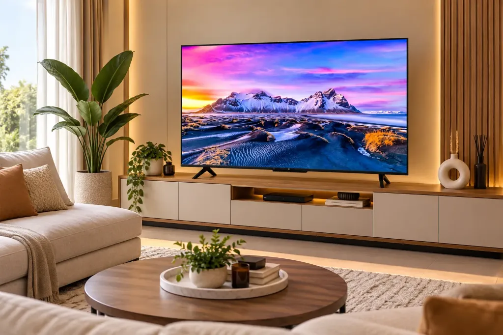 Télévision Smart TV Xiaomi TV P1E 43" Led 4K UHD 60Hz 2x8W Dolby Audio, DTS HD, Android TV 8Go 2Go RAM, Chromecast, Assistant Google