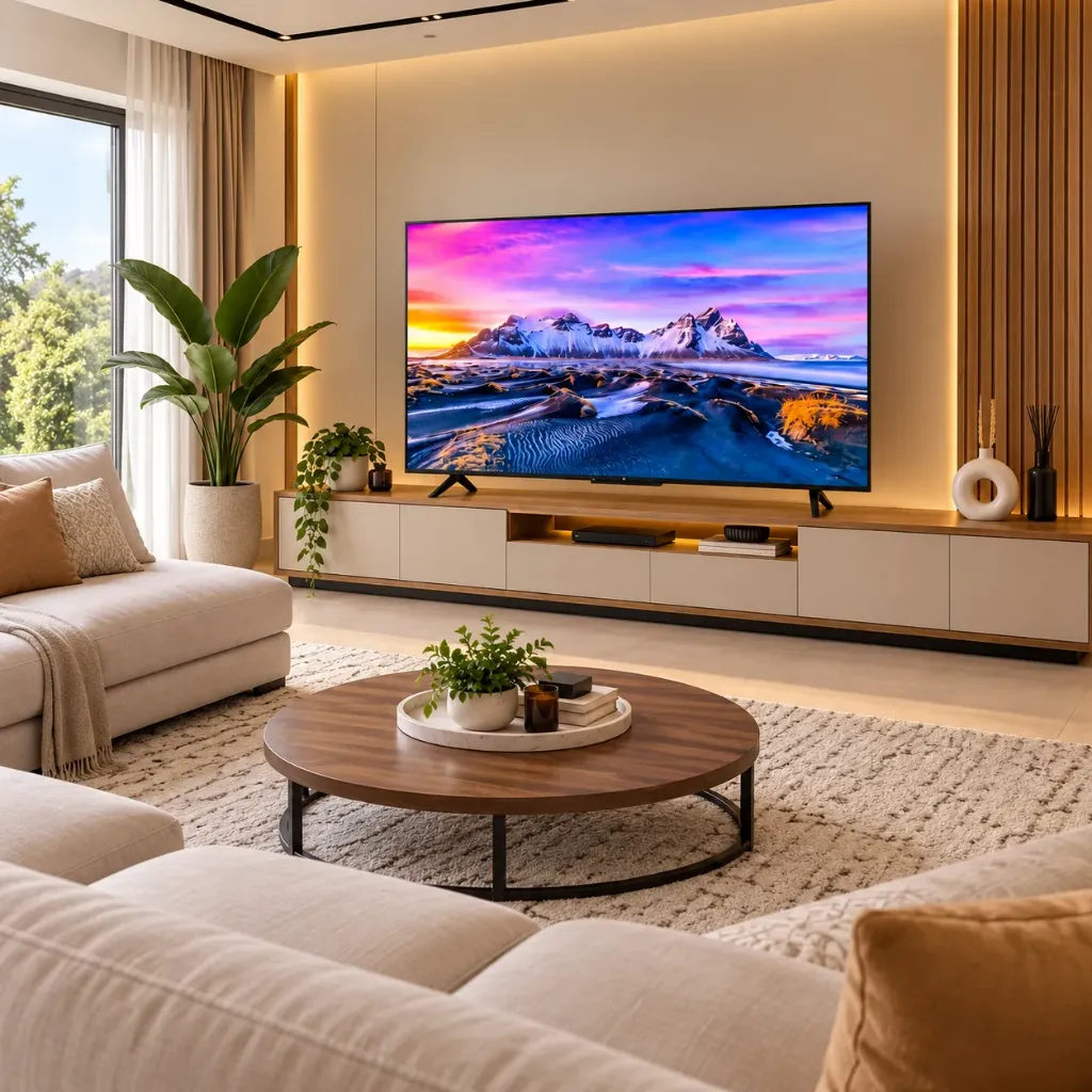 [ELA4742EU] Télévision Smart TV Xiaomi TV P1E 43" Led 4K UHD 60Hz 2x8W Dolby Audio, DTS HD, Android TV 8Go 2Go RAM, Chromecast, Assistant Google
